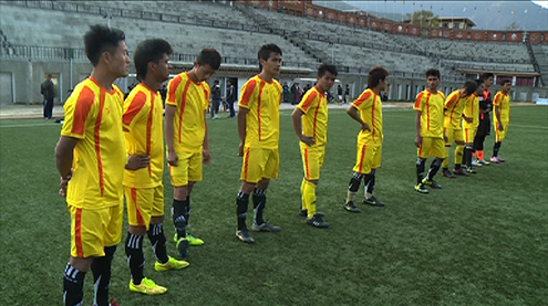 National football team leaves for Thailand to play World Cup qualifying match