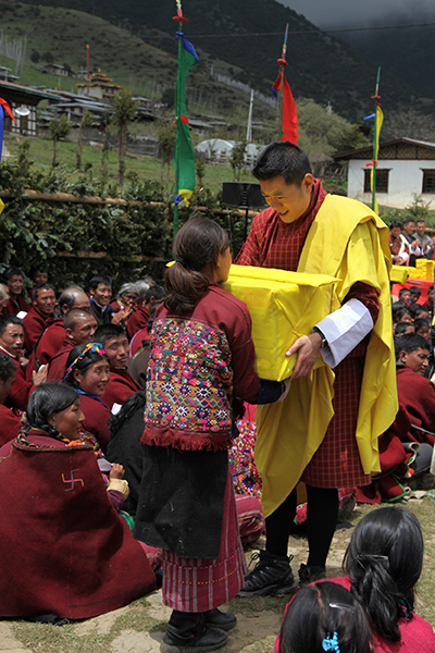 His Majesty visits Merak--