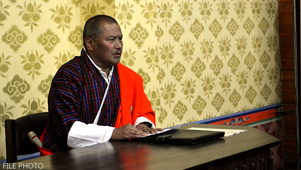Education-Minister-Mingbo Dukpa resigns
