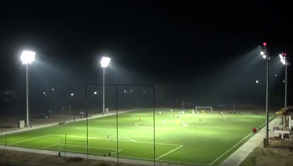 football enthusiasts in monggar happy with installation of bbs lighting