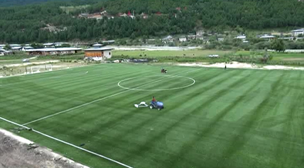 football turf construction