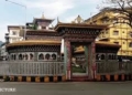 བསམ་གྲུབ་ལྗོངས་མཁར་ ཝང་ཕུག་རྒེད་འོག་ནང་ ལྕགས་བཟོ་གི་ལཱ་འདི་ ཉམས་འགྱོ་དོ་ཡོདཔ།