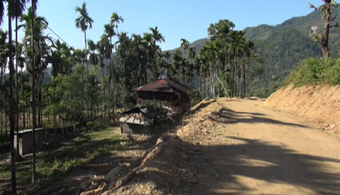 Phajidang-Sangla farm road connects Lepcha Community