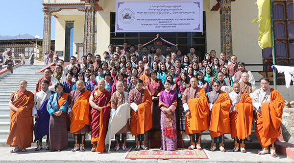 Her Majesty launches Khesar Gyalpo University of Medical Sciences-
