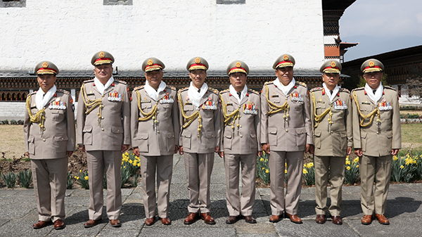 His Majesty grants promotion to eight officers-