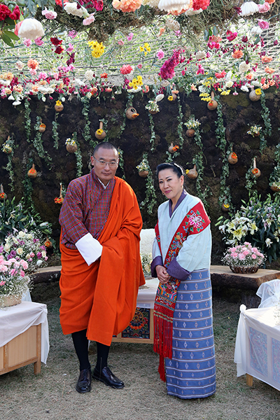 Her Majesty The Gyalyum graces the close ofRoyal Bhutan Flower Exhibition-