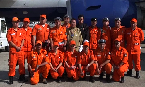 Additional relief team leaves for Nepal
