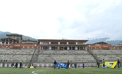 Bhutanese fans working to support national football team--