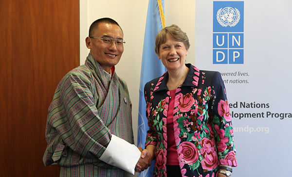 PM with H.E Helen Clark, Administrator UNDP