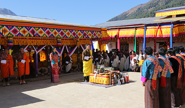 His Majesty graces gonpa’s consecration in Haa-