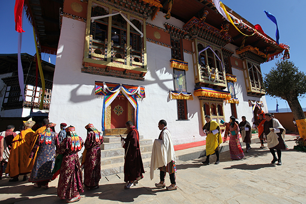 His Majesty graces gonpa’s consecration in Haa--