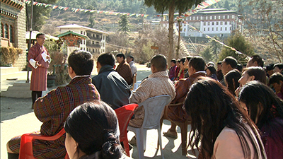 Lone contestant for Thimphu Thrompon post promises another expressway-