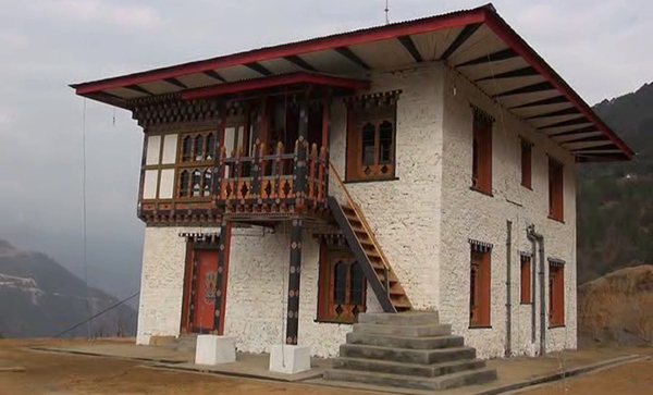 His Majesty gifts two-storied house