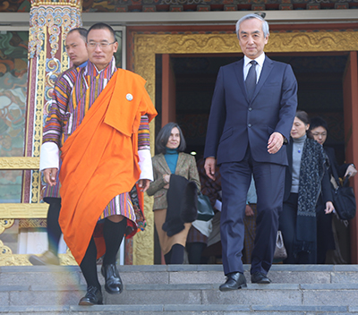 PM meets Japanese Ambassador to Bhutan