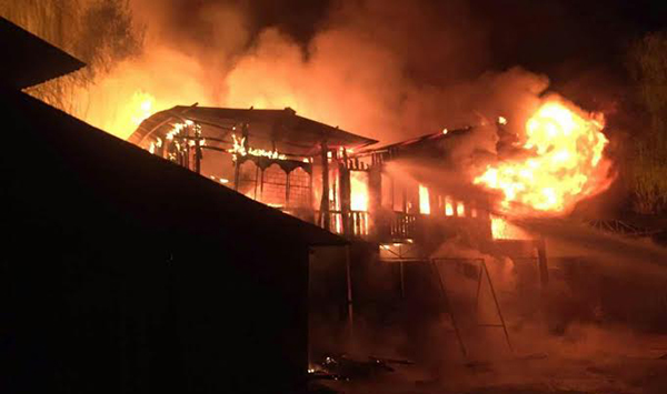 Fire in Paro causes major damages