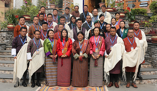 His Majesty grants audience to participants of senior leadership programme