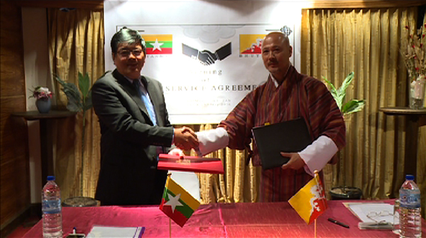 Bhutan-Mynmar-Air Agreement
