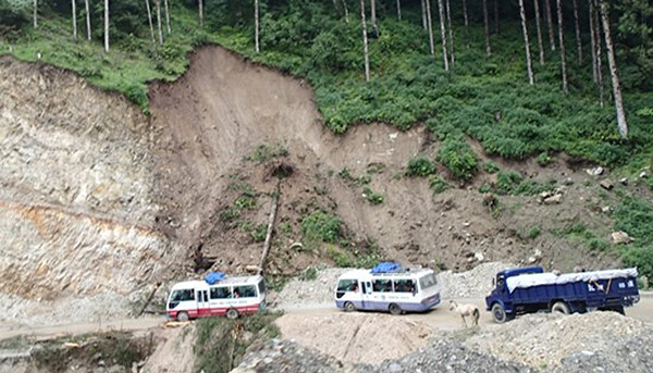 Bhutan still following India’s standards to counter road slope disasters