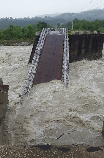 Bridge in Samtse collapses--