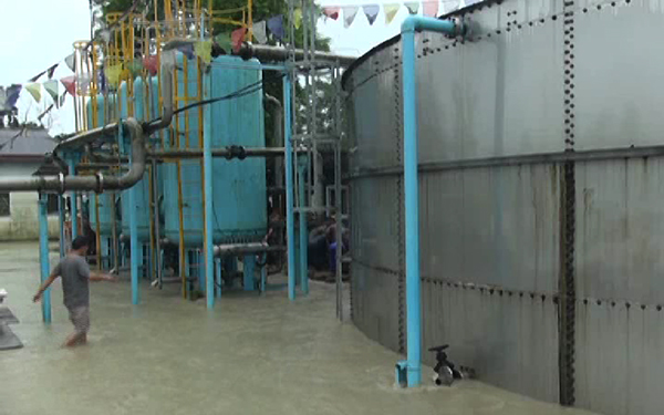 Gelegphu faces water shortage as flood submerges treatment plant