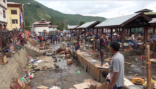 60-temporary-sheds-torn-down-in-paro
