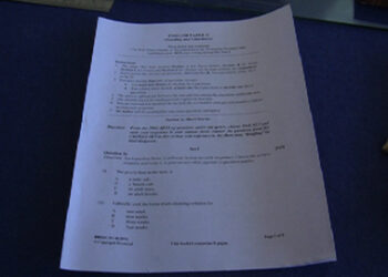 Class XII English Paper II left unevaluated