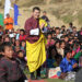 His Majesty grants audience in Trashigang