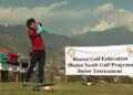 Bhutan Youth Golf Winter Programme ends