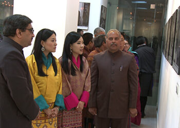 Exhibition inaugurated Nehru-Wangchuck Cultural Centre