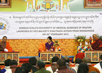 Her Majesty launches Khesar Gyalpo University of Medical Sciences