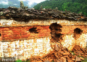 Maximum chorten vandalism took place in the East