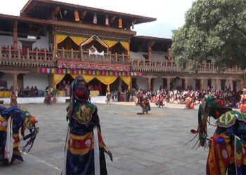 Punakha Dromche begins