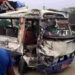 Passenger bus collides with a truck killing three