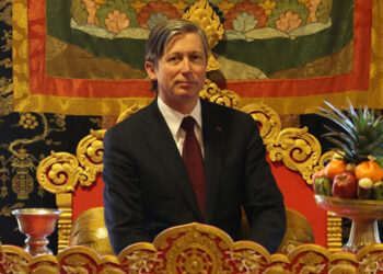 Ambassador of Belgium presents credentials to His Majesty