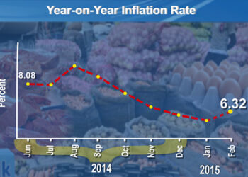 Inflation at 6.3 percent
