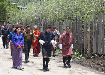 Royal visit to Haa concludes