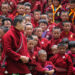 His Majesty interacts with people of Sakteng Gewog