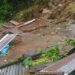 Landslide damages huts in Tronga