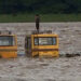 Amochhu flooding damages properties
