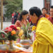 His Majesty graces the Namgay Tongchey prayers