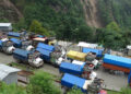 Truckers block road after Jaypee Associates disallow unloading