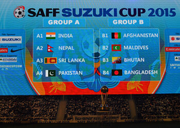 Bhutan in Group B for SAFF Cup