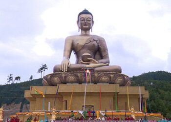 Buddha statue in Thimphu consecrated