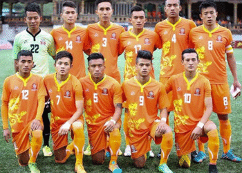 Bhutan’s football team lands at Qatar