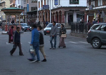 Bhutan scores high in pedestrian safety but is weak in implementing rules