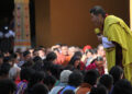His Majesty grants land kidu in Chhukha