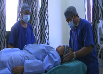 His Majesty’s kidu mobile medical unit treats 800 people in Darla