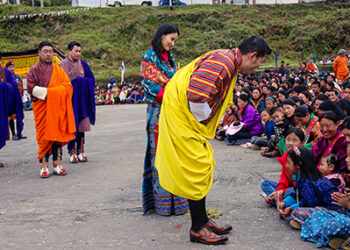 His Majesty graces Chhukha Tshechu