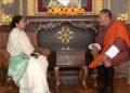 West Bengal’s CM arrives in the country