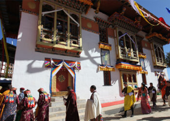 His Majesty graces gonpa’s consecration in Haa